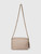 Chanel Vintage Ecru Quilted Leather Tassel Camera Bag