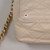 Chanel Vintage Ecru Quilted Leather Tassel Camera Bag