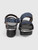 Marni Navy Glitter Platform Sandals