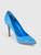 Gianvito Rossi Blue Suede Pointed Pumps