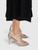 Jimmy Choo Gold Glitter Open Toe Heels