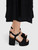 Chloé Black Suede Heeled Sandals