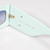 Gucci Blue Rectangle Oversize Sunglasses