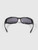 Balenciaga Black Wrap Around Sunglasses