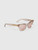 Bottega Veneta Pink Sheer Cat Eye Bv1101S Sunglasses