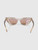Bottega Veneta Pink Sheer Cat Eye Bv1101S Sunglasses