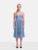 Self-Portrait Blue Lace Midi Dress