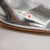 Prada Silver Leather Metallic Heels