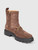 Tod's Brown Suede Gomma Pesante Ankle Boots