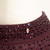 Self-Portrait Burgundy Rhinestone Fishnet Midi Dress