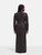 Self-Portrait Black Rhinestone Mesh Cutout Maxi Dress