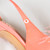 Moschino Pink Patent Feather Heels