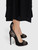 Alaïa Black Suede Embellished Cutout Pumps