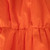 Pinko Orange Asymmetric Ruffle Dress
