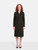 Tory Burch Green Merino Wool Long Coat