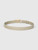 Burberry Grey Leather Logo Engraved Belt