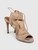 Aquazzura Beige Suede Tassel Mules