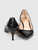 Gianvito Rossi Black Patent Pointed Pumps