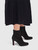 Christian Louboutin Black Suede Ankle Boots