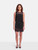 Sandro Black Mesh Mini Dress