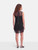 Sandro Black Mesh Mini Dress