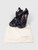 Marni Navy Leather Platform Sandals