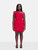 Marchesa Notte Pink Silk One Shoulder Ruffle Mini Dress