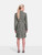Ermanno Scervino Black & White Long Coat
