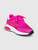 Jimmy Choo Pink Suede & Mesh Memphis Trainers