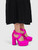 Jimmy Choo Pink Satin Gian 140mm Platform Pumps