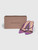 Gianvito Rossi Purple Suede Cannes Mules