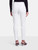 Prada White Back Logo Patch Trousers