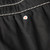 Prada Black Tassel Trim Mini Dress