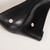 Tory Burch Black Leather Peep Toe Wedges