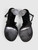 Louis Vuitton Black Mirror Embellished Sandals