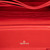 Chanel Red Patent Leather Camellia Wallet On Chain