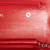 Chanel Red Patent Leather Camellia Wallet On Chain