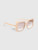 Burberry Beige Square Penelope Sunglasses