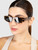 Versace Brown & Yellow Havana Sunglasses