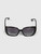 Burberry Black Square Helena Sunglasses