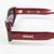 Versace Red Rectangle Sunglasses