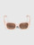 Burberry Pink Square Helena Sunglasses