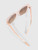 Burberry Pink Square Helena Sunglasses