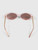 Versace Pink Oval Sunglasses