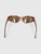 Versace Havana Cat Eye Logo Sunglasses