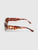 Versace Havana Cat Eye Logo Sunglasses