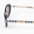 Burberry Black & Beige Nova Oval Sunglasses