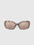 Versace Havana Medusa Butterfly Sunglasses
