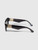 Burberry Black Cat Eye Logo Arms Sunglasses