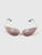 Versace Pink Mirror Cat Eye Sunglasses
